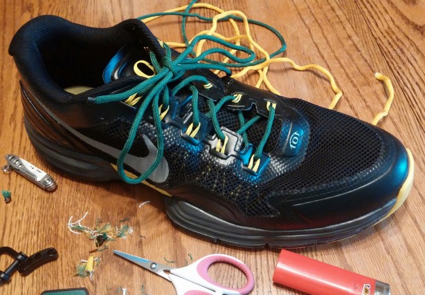 Oregon Ducks Nikes Repaired