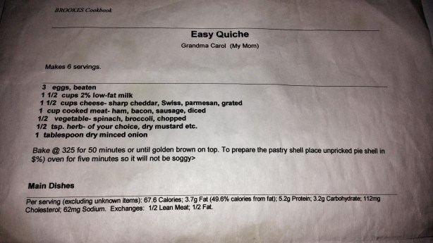 easy quiche family recipe guide