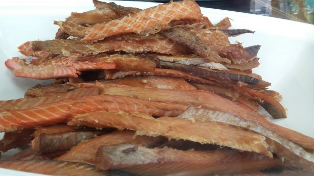 salmon jerky